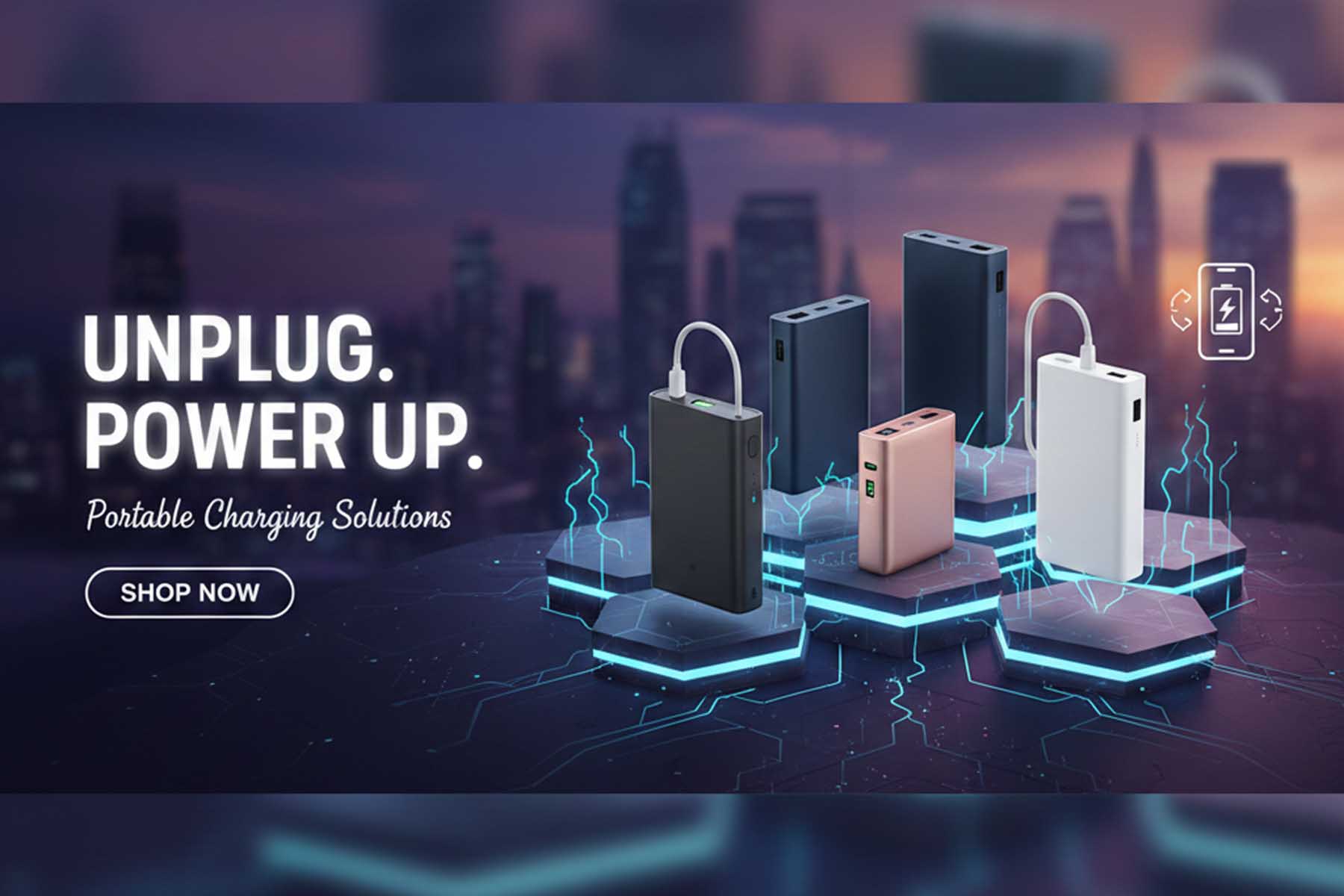 Powerbank Banner