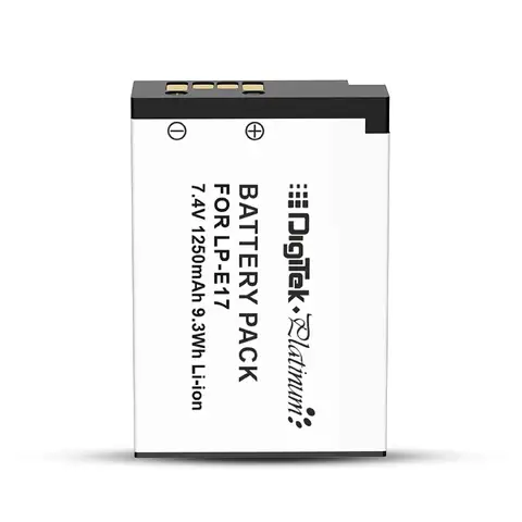 Digitek Platinum Battery LP E17 For Canon DSLR