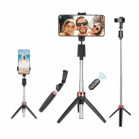 Digitek Portable Selfie Stick with Wireless Remote and 3 Legs Tripod. DTR 210ss
