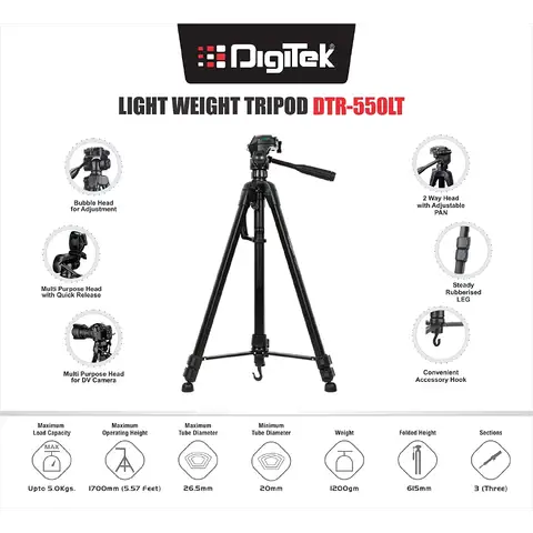 Digitek Tripod DTR 550 LT