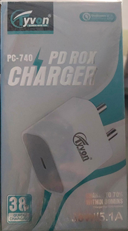 Tyvon PC-740 PD Adapter. 38w