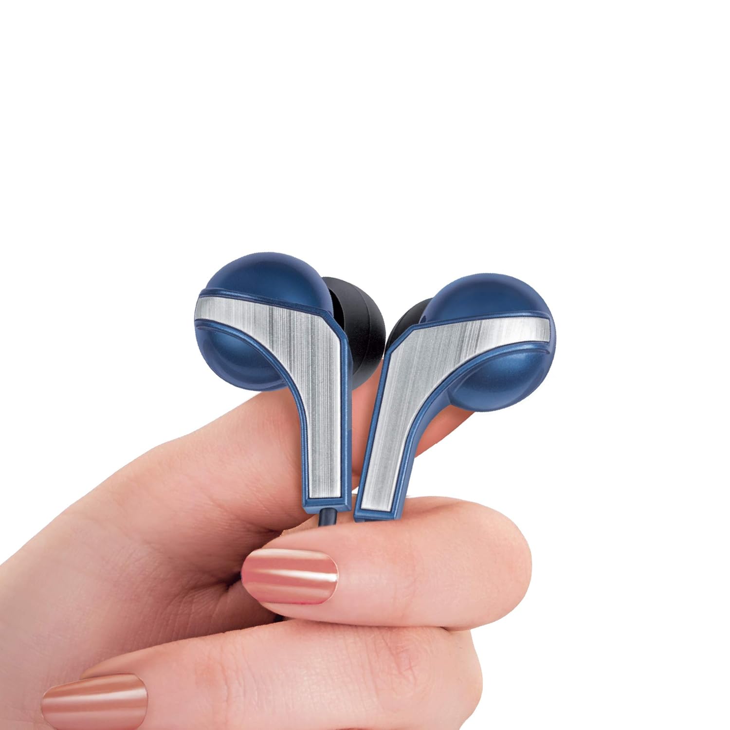 FINGERS SoundBoomerang Wired in-Ear Earphones with Mic. Color Black